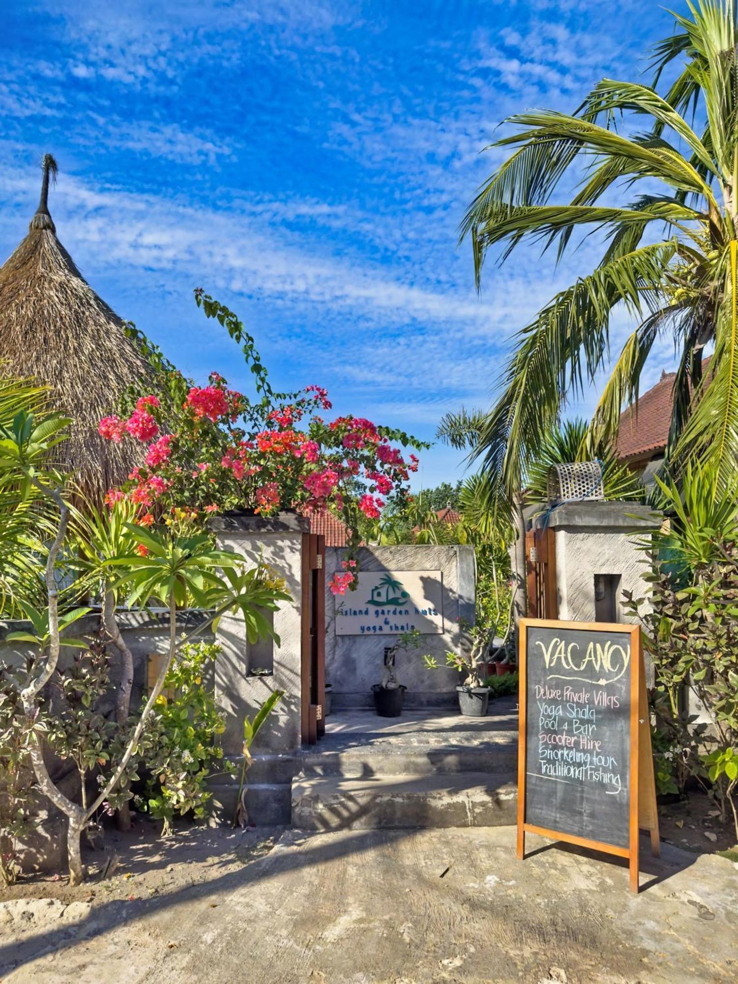 Island Garden Huts Lembongan Bed and Breakfast Nusa Lembongan Exteriör bild