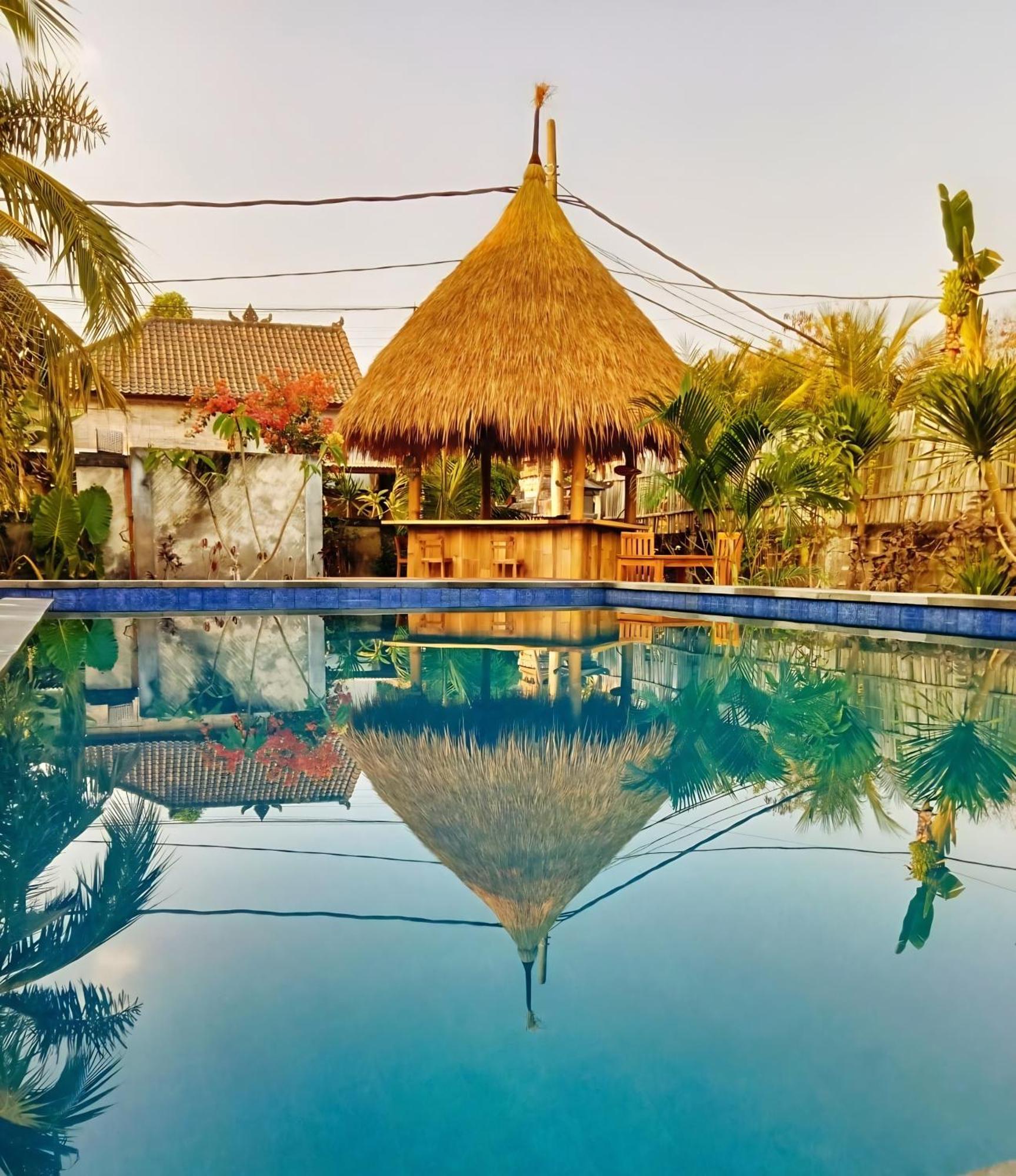 Island Garden Huts Lembongan Bed and Breakfast Nusa Lembongan Exteriör bild