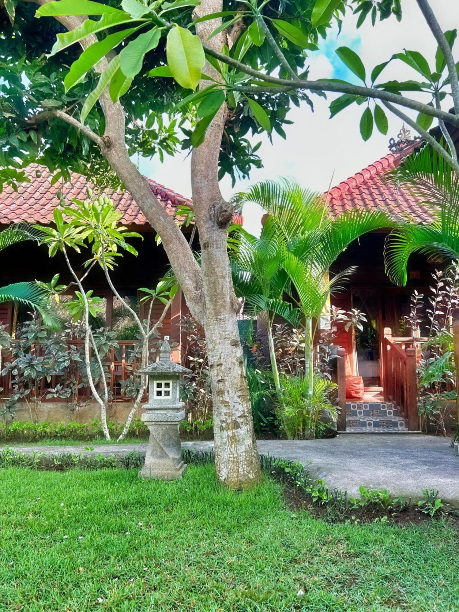 Island Garden Huts Lembongan Bed and Breakfast Nusa Lembongan Exteriör bild