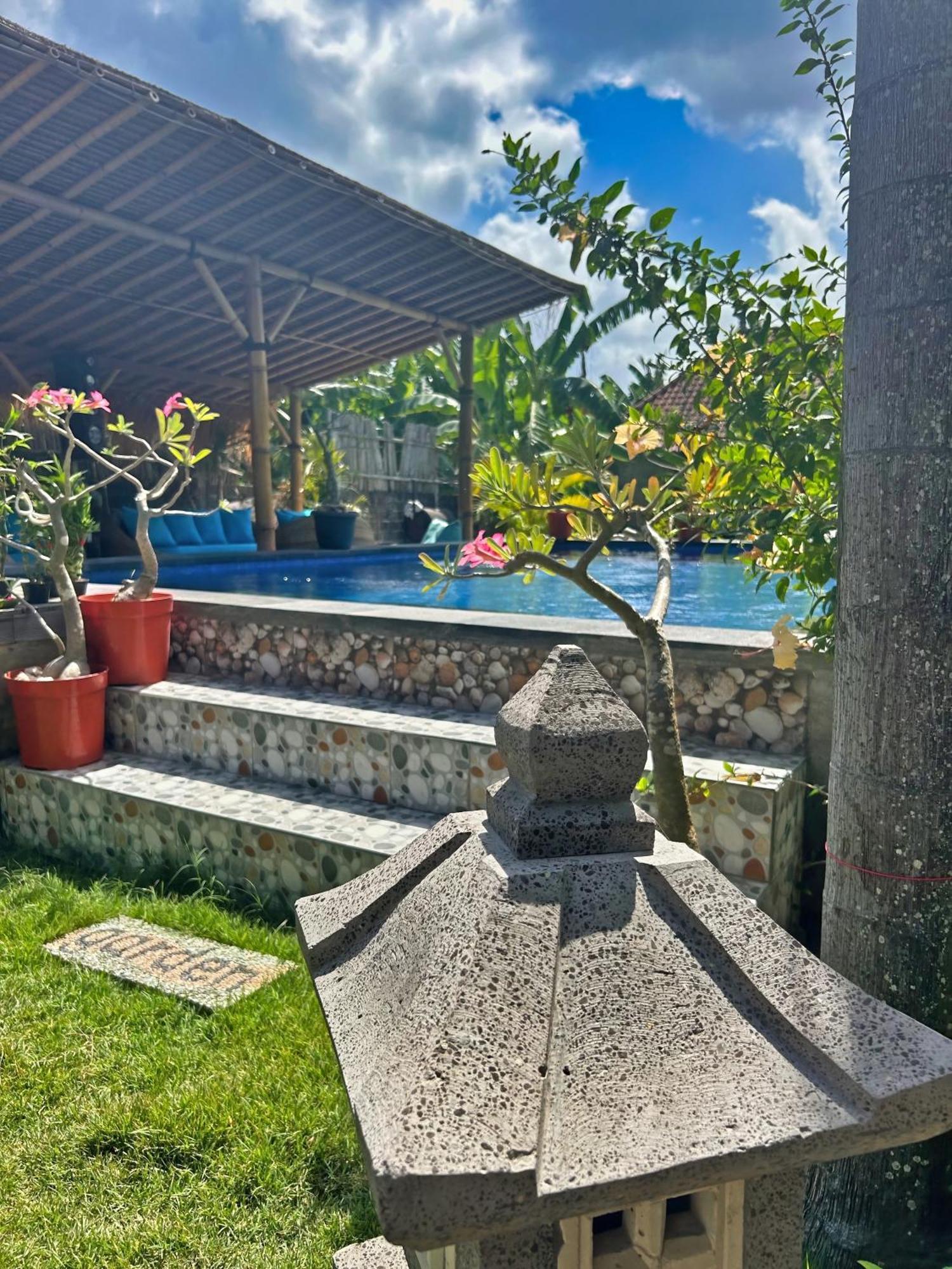 Island Garden Huts Lembongan Bed and Breakfast Nusa Lembongan Exteriör bild
