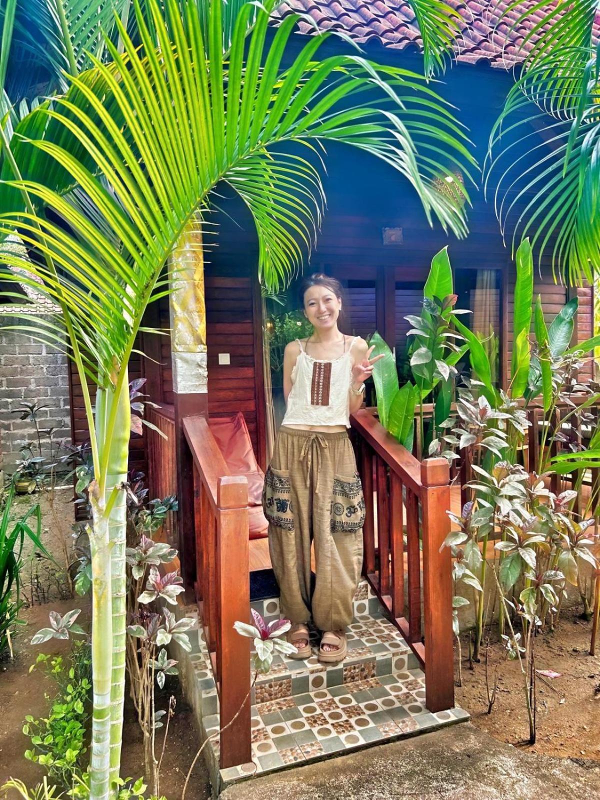 Island Garden Huts Lembongan Bed and Breakfast Nusa Lembongan Exteriör bild