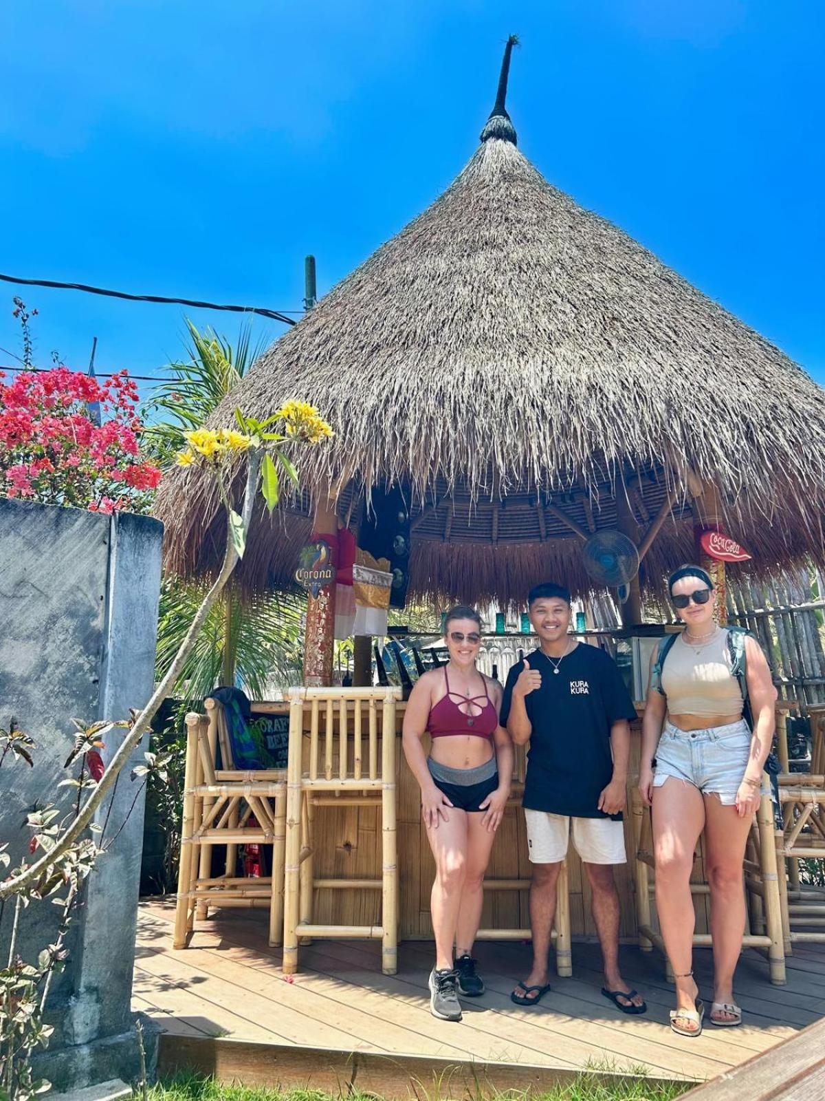 Island Garden Huts Lembongan Bed and Breakfast Nusa Lembongan Exteriör bild
