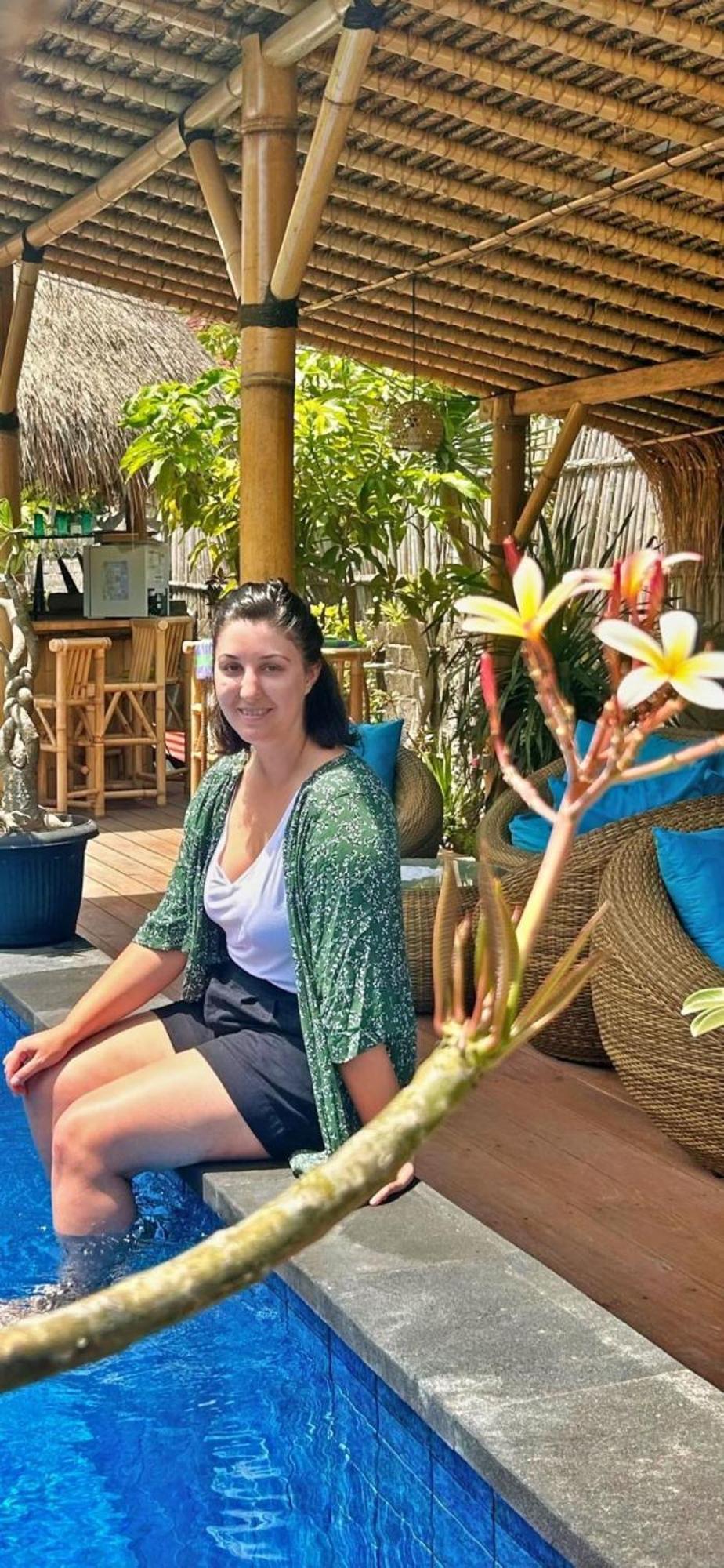 Island Garden Huts Lembongan Bed and Breakfast Nusa Lembongan Exteriör bild