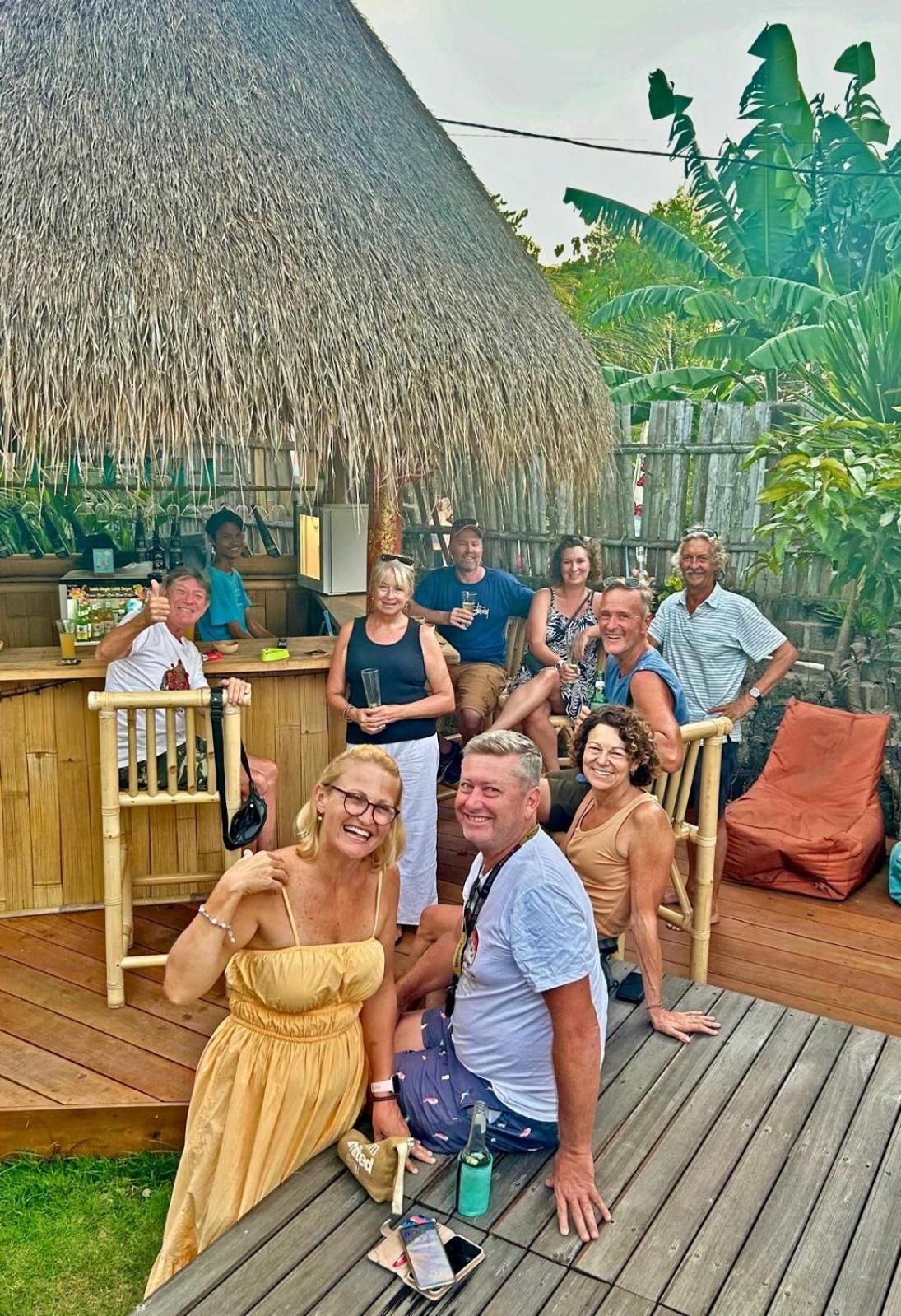 Island Garden Huts Lembongan Bed and Breakfast Nusa Lembongan Exteriör bild