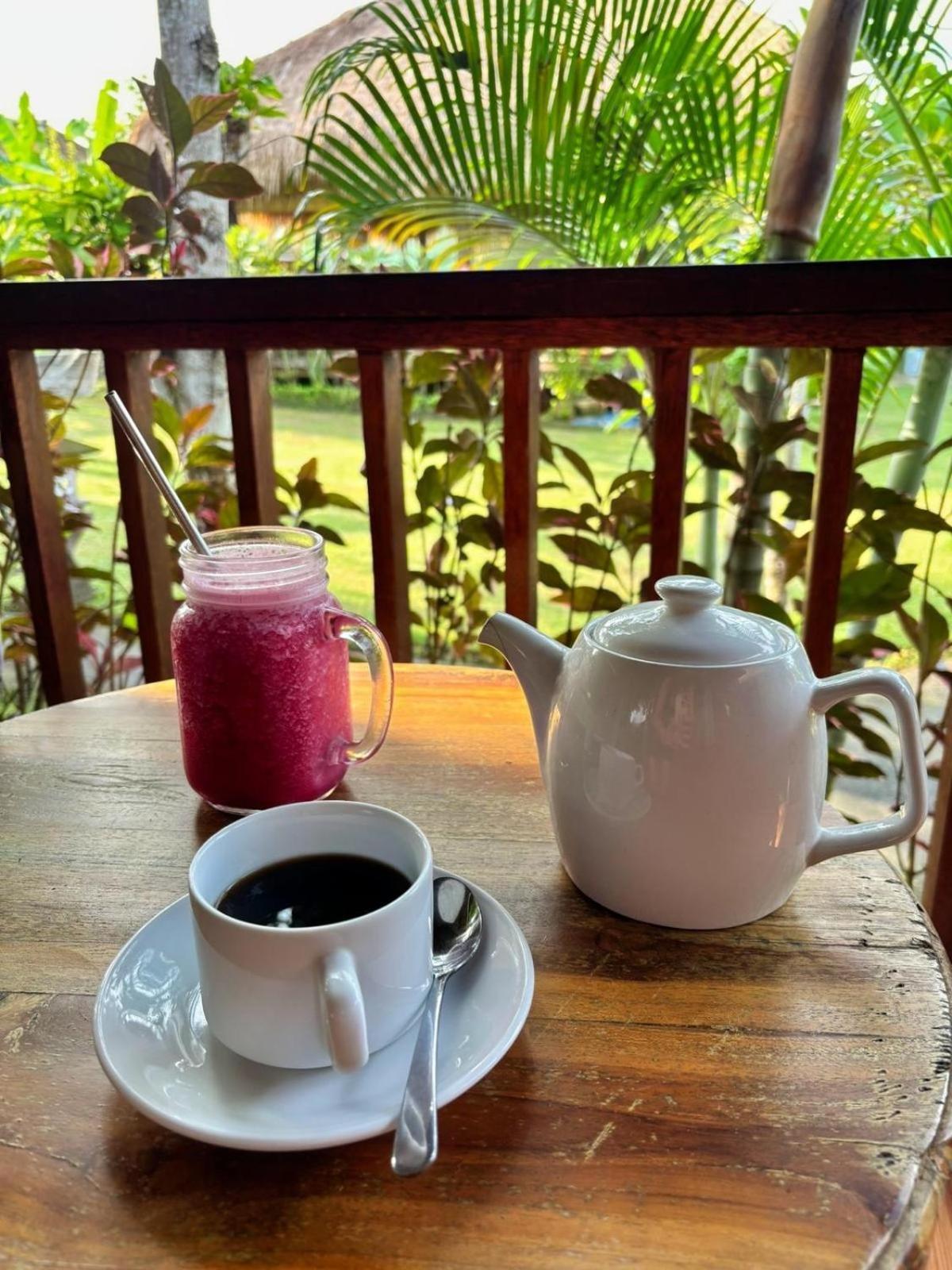 Island Garden Huts Lembongan Bed and Breakfast Nusa Lembongan Exteriör bild