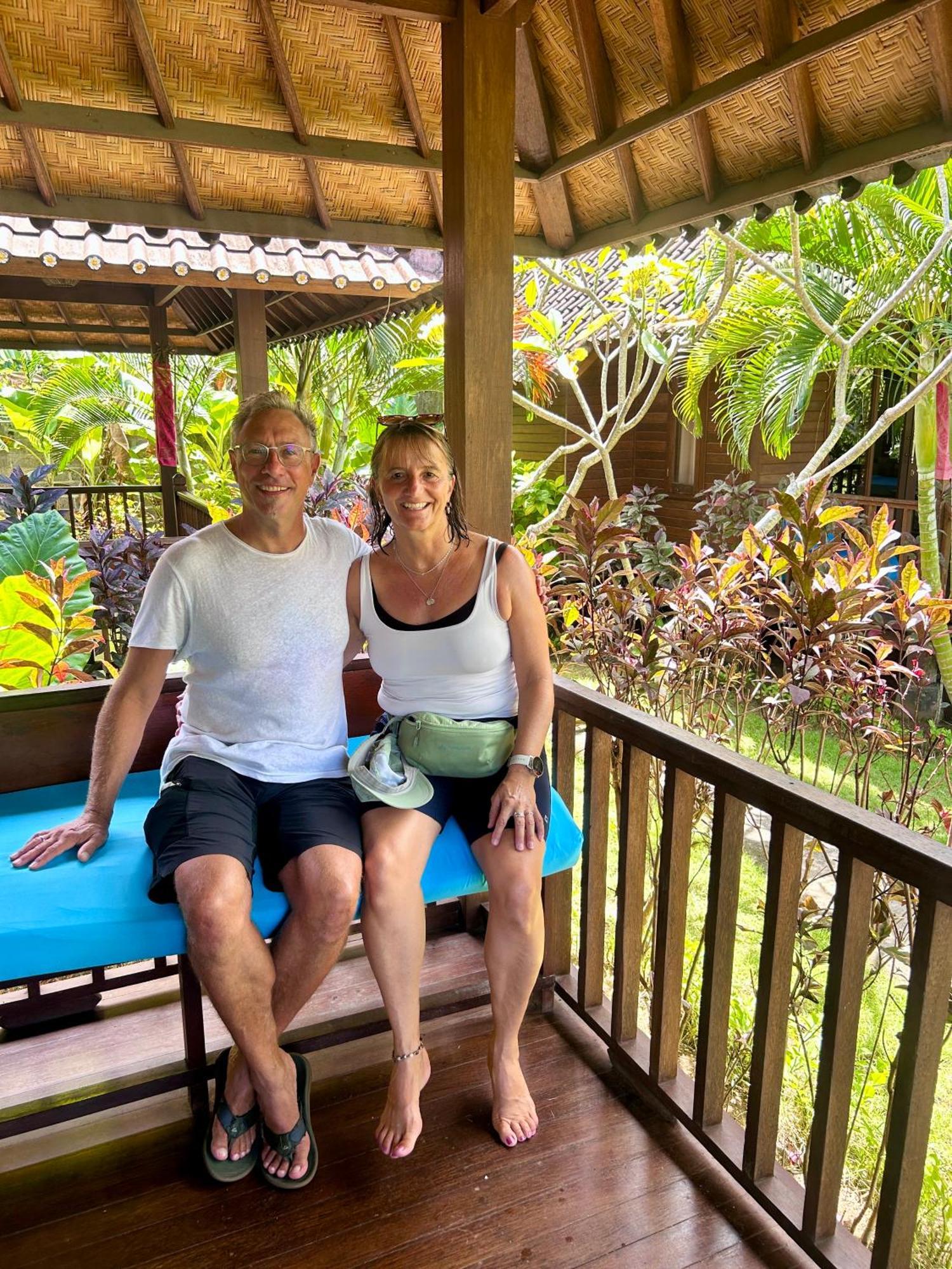 Island Garden Huts Lembongan Bed and Breakfast Nusa Lembongan Exteriör bild