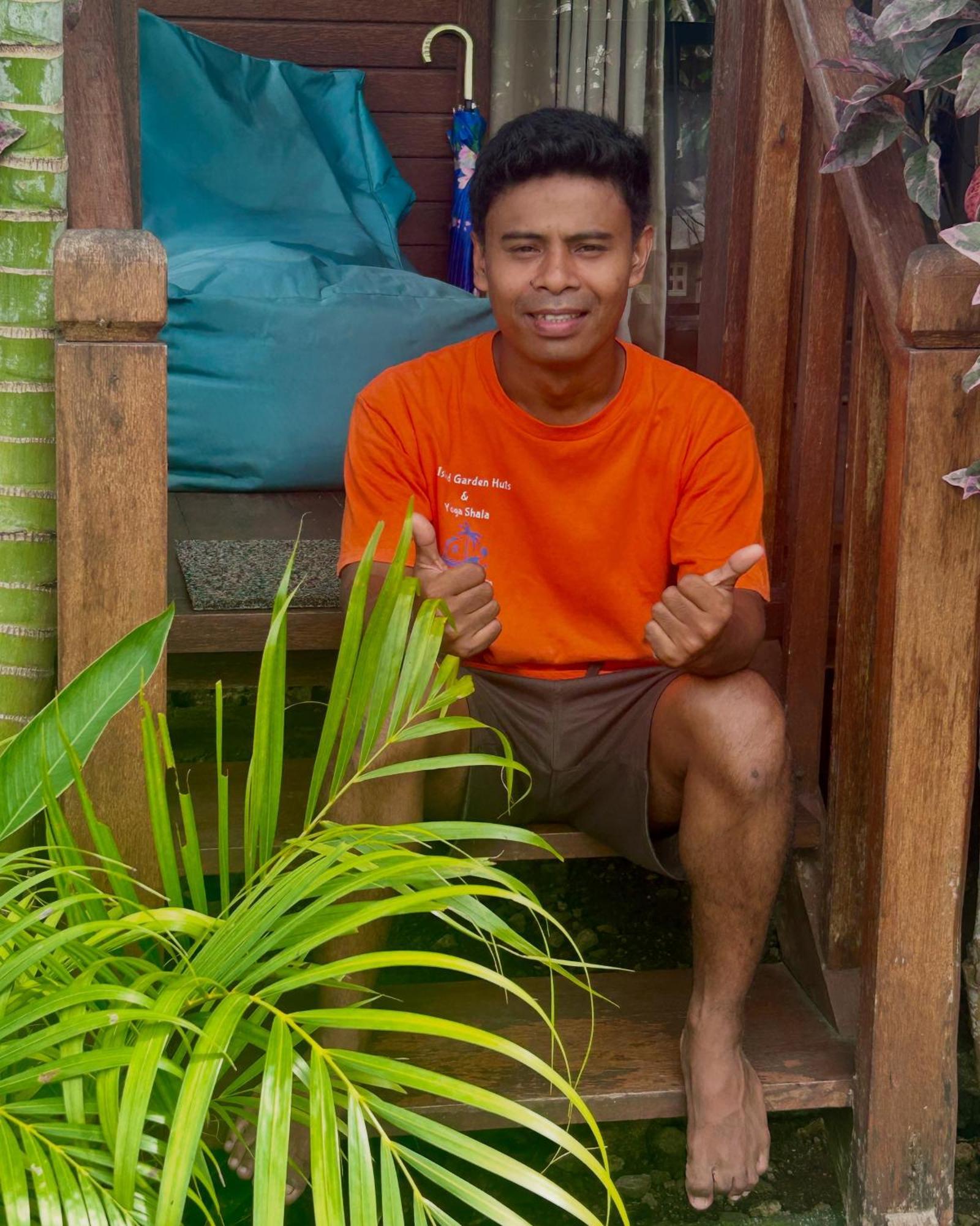 Island Garden Huts Lembongan Bed and Breakfast Nusa Lembongan Exteriör bild